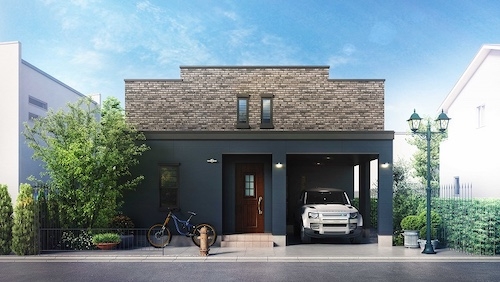 【平屋】ガレージのある家