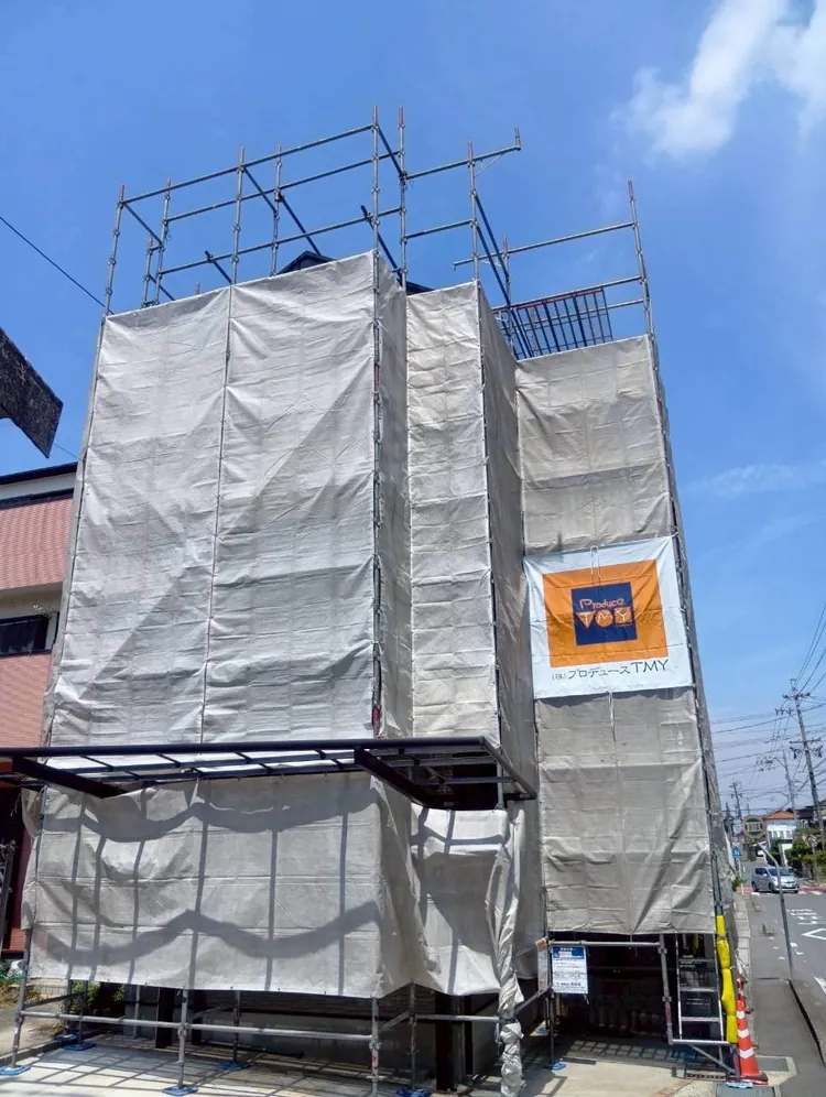 2回目の外壁メンテナンス工事がスタート！　東海市
